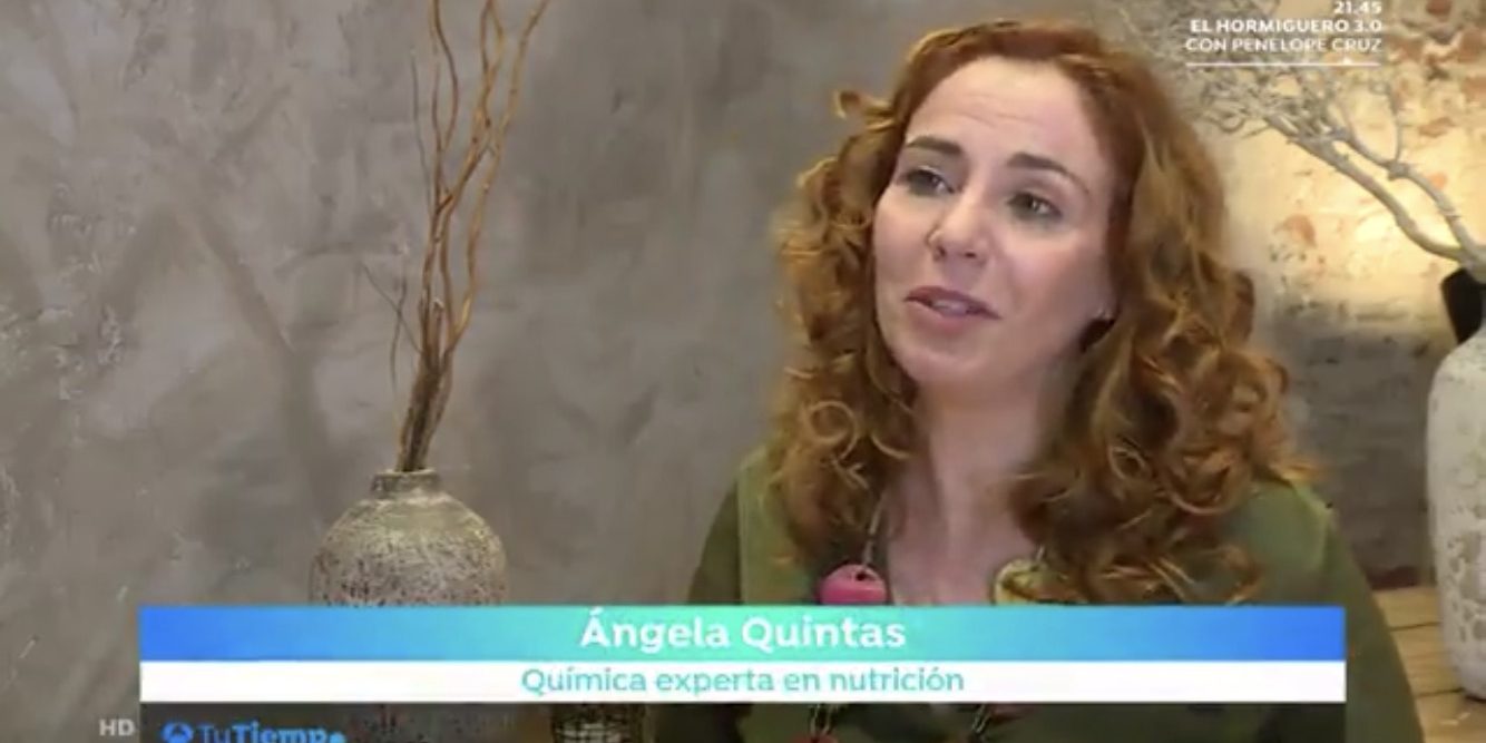 Ángela Quintas en el programa Tu Tiempo, de Roberto Brasero, en Antena 3