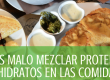 proteina e hidratos mala para las comidas