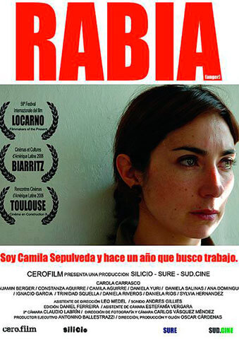 Poster película Rabia